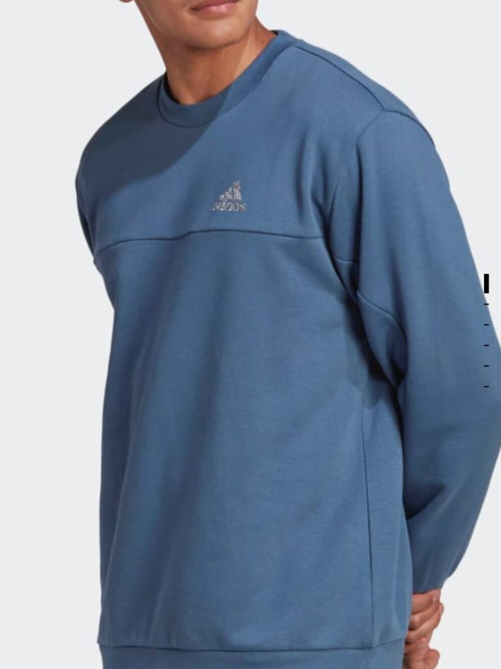 Adidas Stadium Fleece Badge of Sport Sweatshirt HM7893 Men’s SMALL – NEW